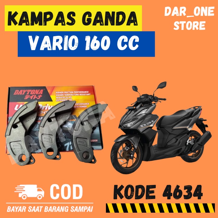 KAMPAS GANDA HONDA VARIO 160 CC ORIGINAL DAYTONA