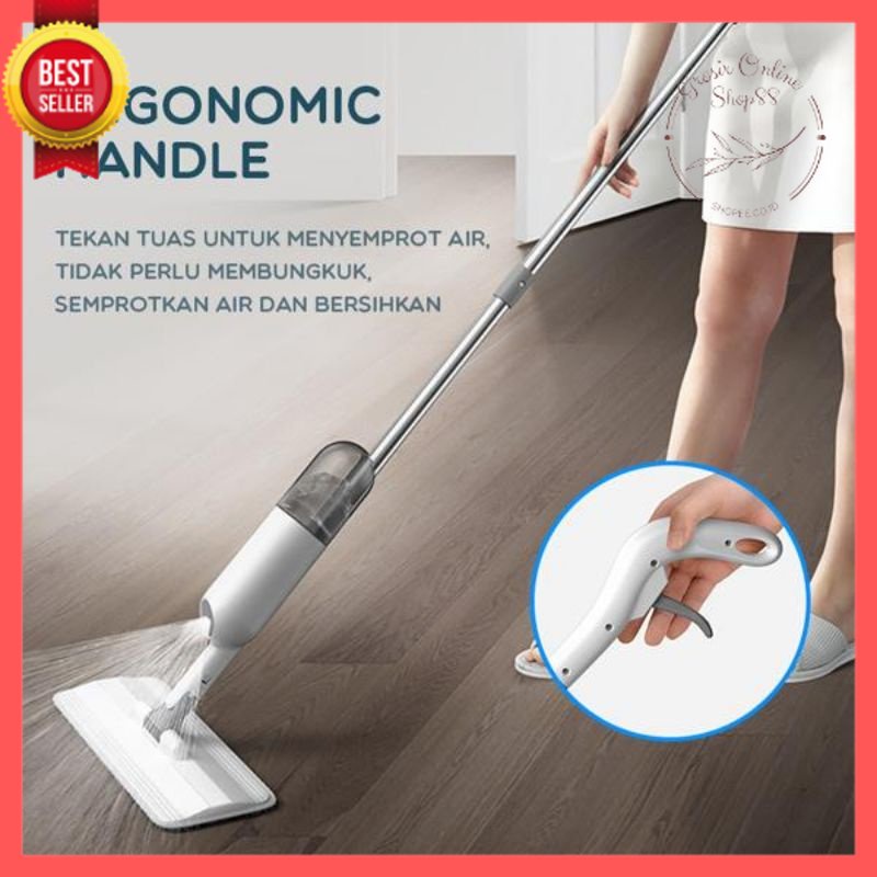 GOS-D301- Spray Mop Praktis Otomatis Aurora Water Spraymop