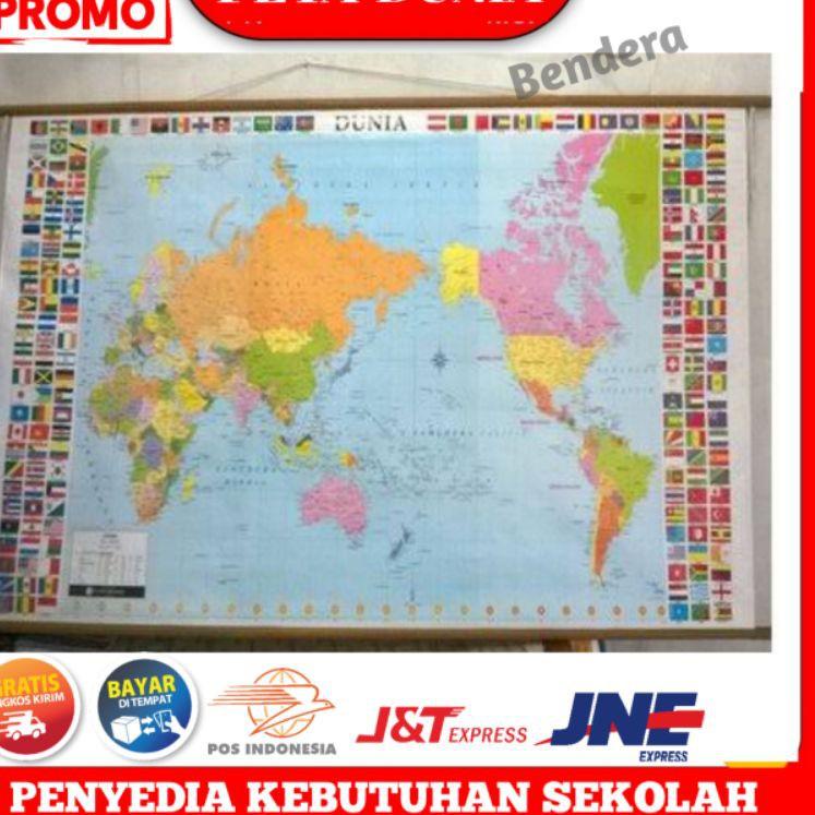 

Hot Promo..!!! Peta dunia ( Terlaris ) Peta dunia edisi Gantung / Peta dunia ukuran sedang, besar & kecil / ↧↨