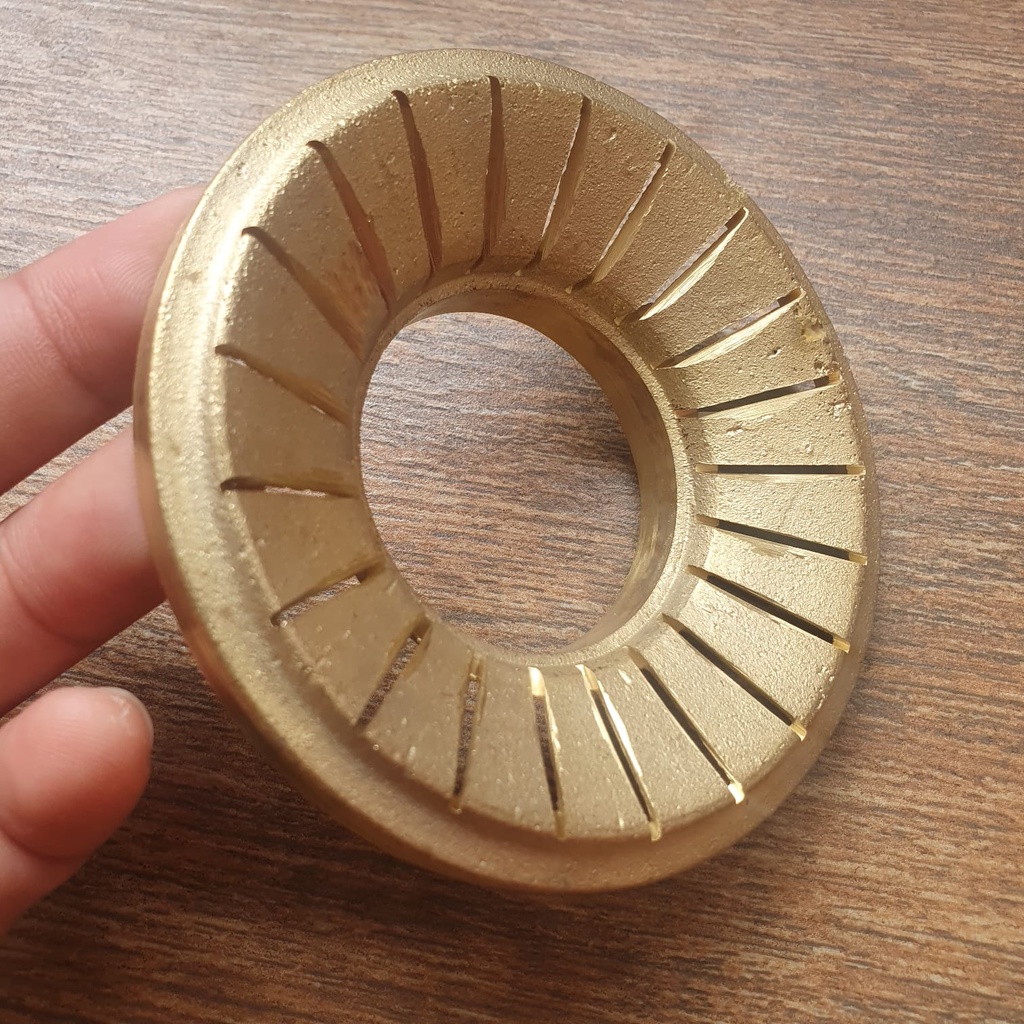 BURNER KUNINGAN KOMPOR GAS SANKEN BURNER BESAR dan KECIL