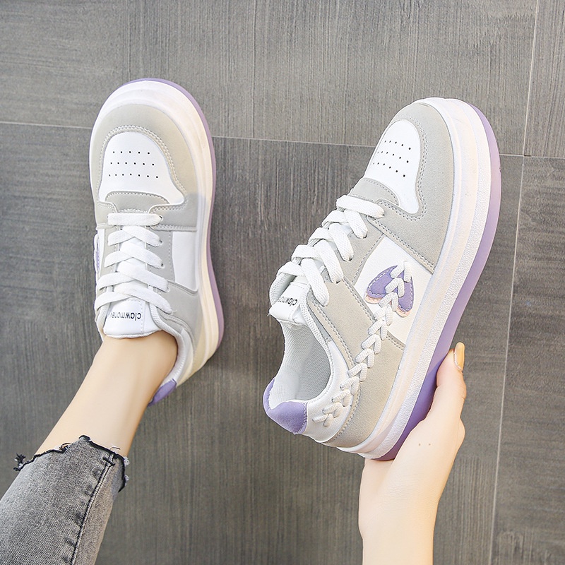 COD Sneakersdaily 1230  Sepatu Sneakers Tali Wanita Premium