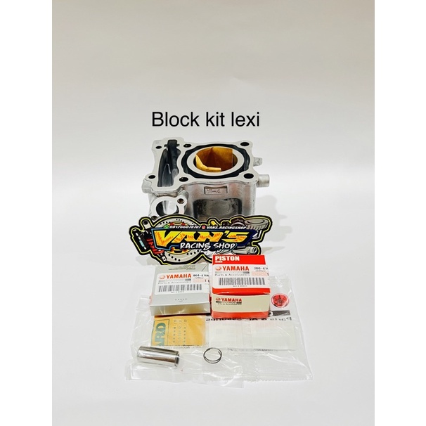 BLOK KOMPLIT LEXI 125 CYLINDER BLOK LEXI 125 SET ORI YAMAHA