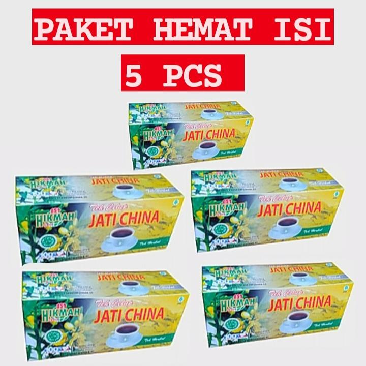 

PAKET HEMAT ISI 5 PCS TEH CELUP DAUN JATI HIKMAH / AL-BARRU