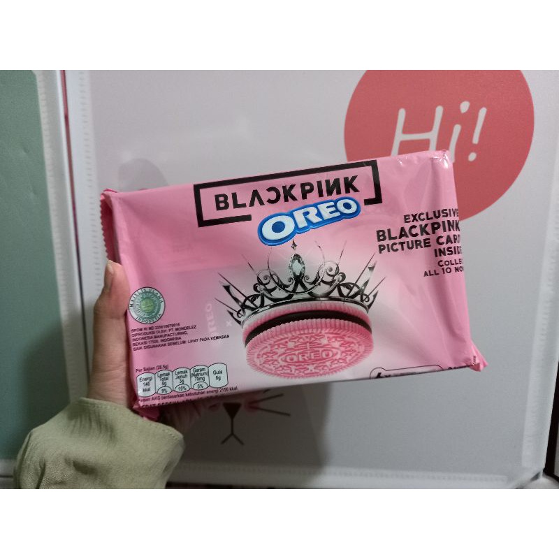 

Oreo Pink Cookie x Blackpink Sealed (Rose Photocard)