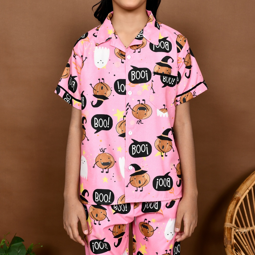 Monalisa Piyama Anak Perempuan 6 - 8 Tahun ( Junior Size 8 ) Motif Karakter