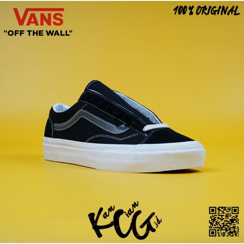 Vans Old Skool Style 36 Vintage Sport Black Original 100% Bnib