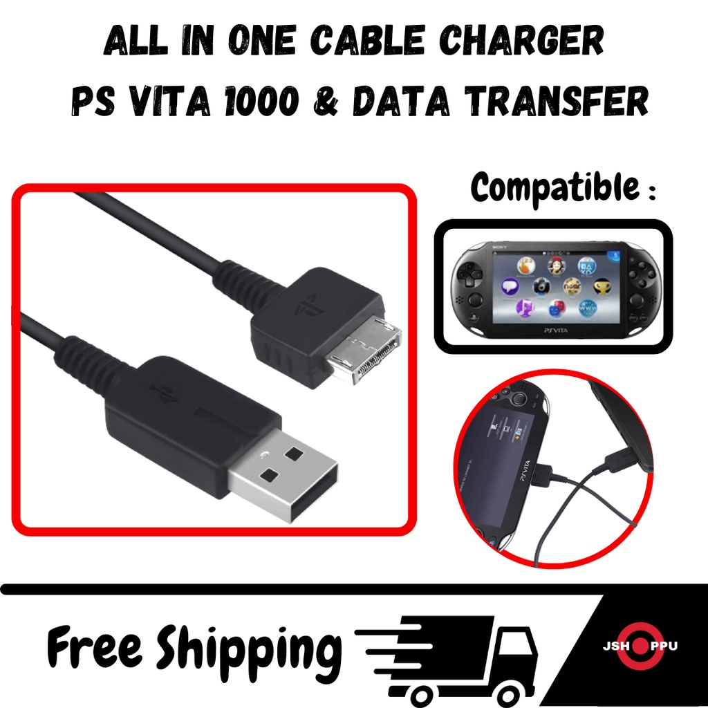 KABEL USB VITA FAT KABEL DATA PSVITA PSP VITA CHARGER ADAPTOR PSVITA PS VITA fat psv 1000 old version