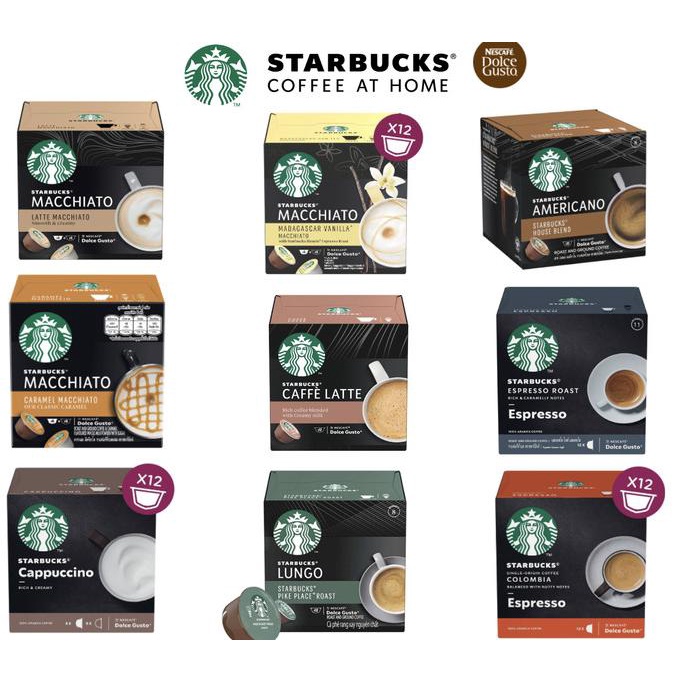 

[BISA COD] Nescafe Dolce Gusto Starbucks Coffee Capsule Kapsul NDG Dolce Gusto