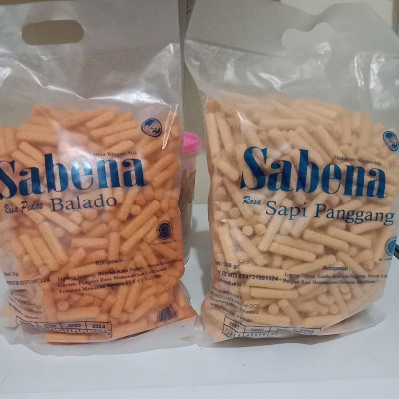 

0Sabena 360 gr stick (stik) rasa balado/keju/sapi panggang/jagung bakar