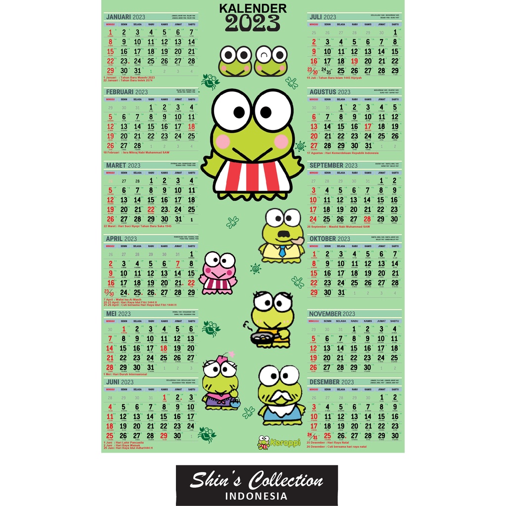 

Kalender keroppi keropi