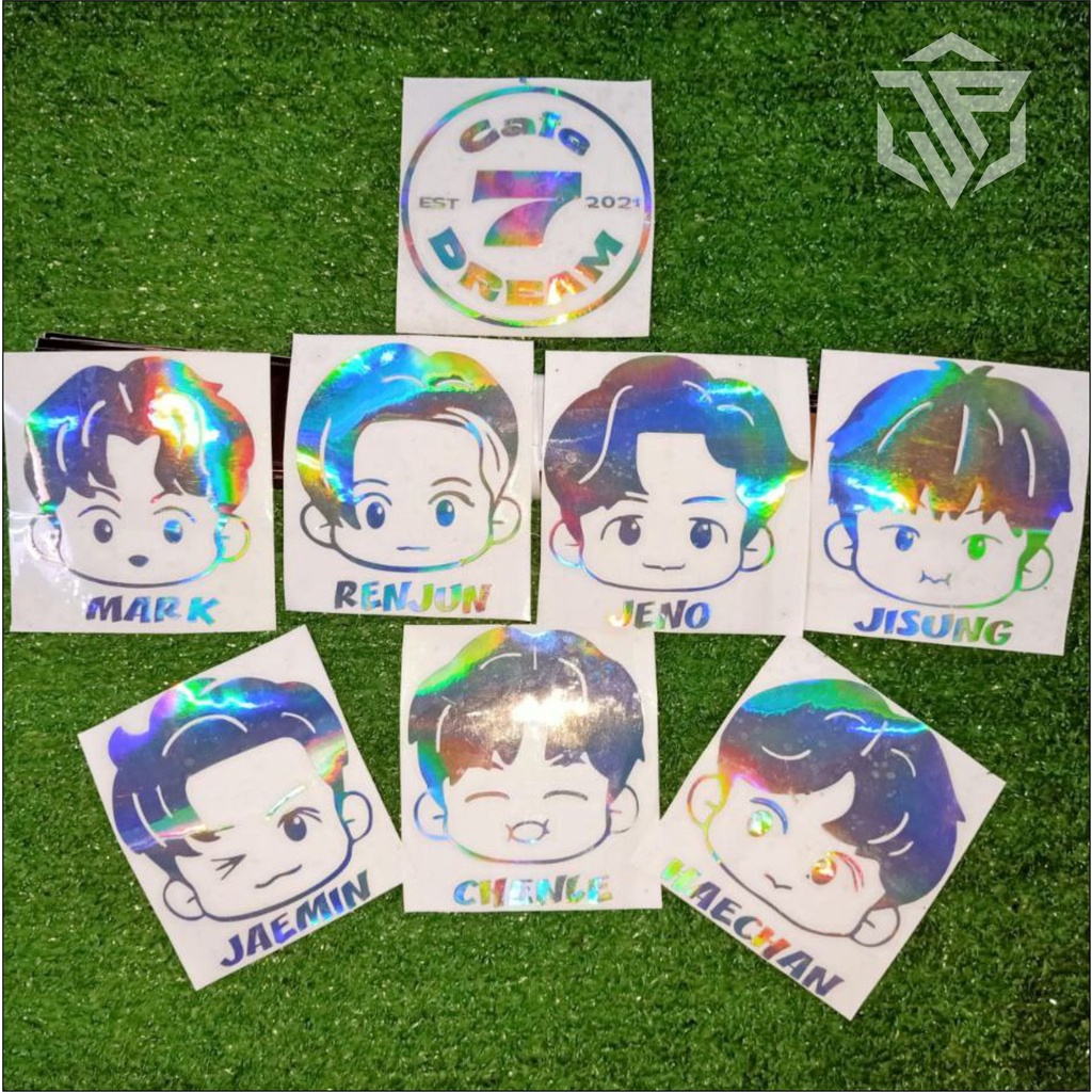 

JP Store Sticker CAFE 7 DREAM - Stiker K-pop Karakter Cafe 7 Dream Hologram Sticker NCT