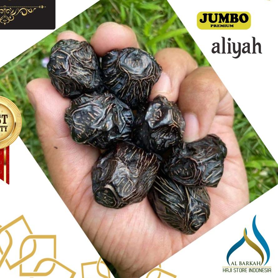 

GRATIS ONGKIR✅Kurma Ajwa Premium Aliyah Original 1kg Madinah Jumbo Oleh Oleh Haji|KD4
