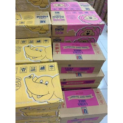 

BAYAR DITEMPAT✔️Ultra Mimi UHT 125ml Per karton 40x125ml|SQ8