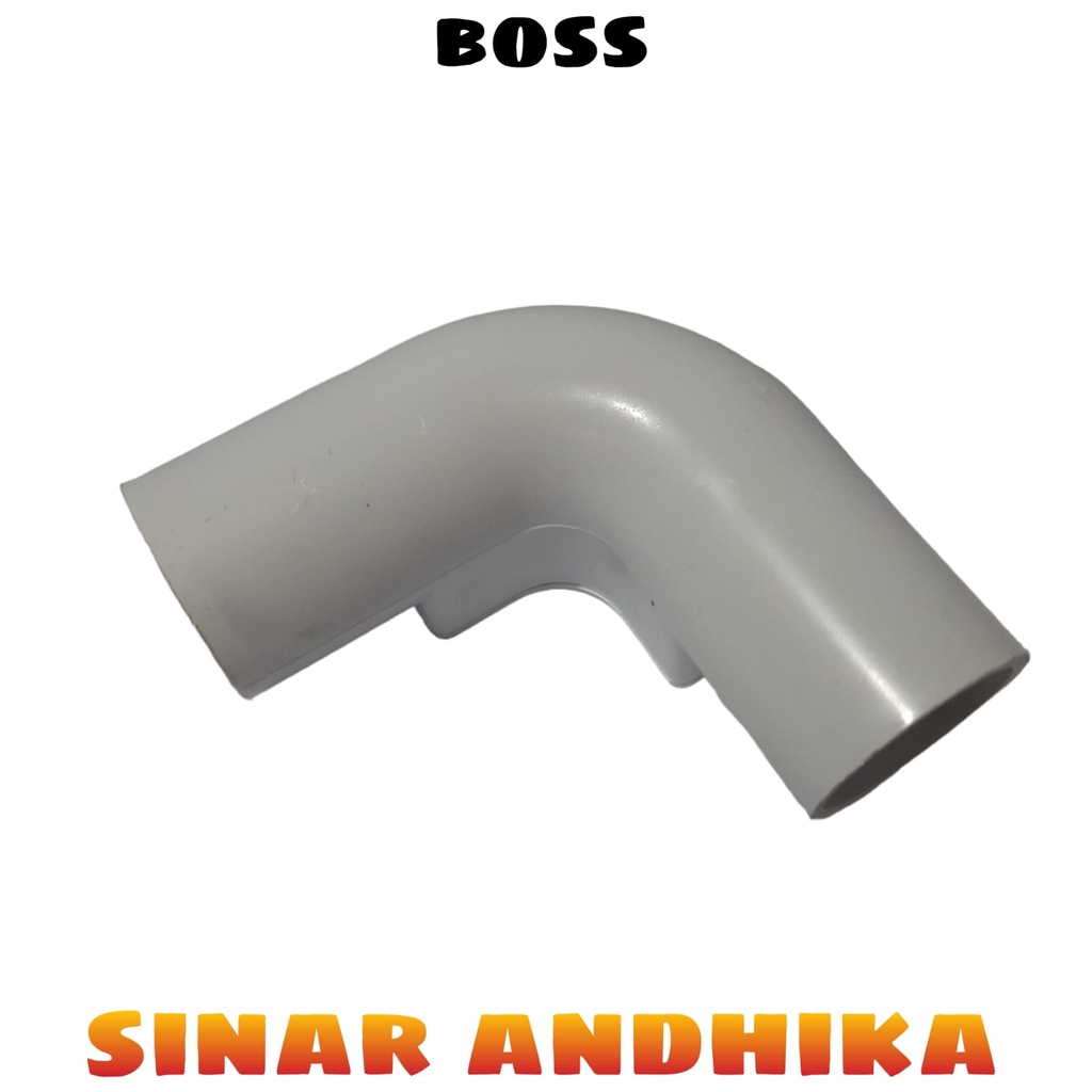 LBOW / ELBOW BOSS WARNA PUTIH 20MM