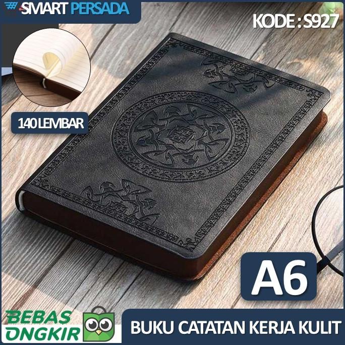 

BUKU CATATAN AGENDA JURNAL KERJA NOTEBOOK BINDER KULIT HARIAN PLANNER