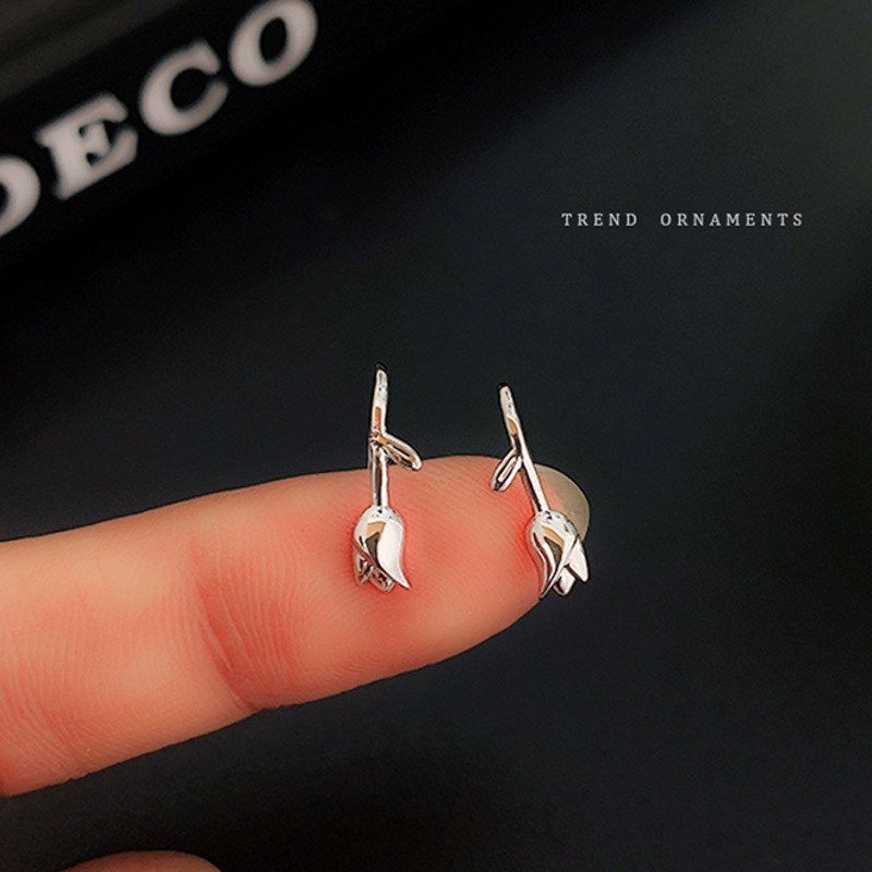 Tulip Anting Aksesoris Temperamen Indah Vintage