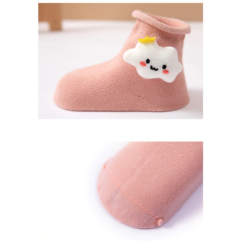 COD - kaos kaki anak lucu usia 0-6 bulan import / kaos kaki unisex ala korea