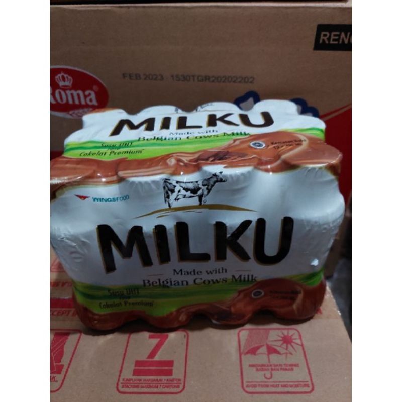 SUSU MILKU BOTOL 1 PACK ISI 12 BOTOL