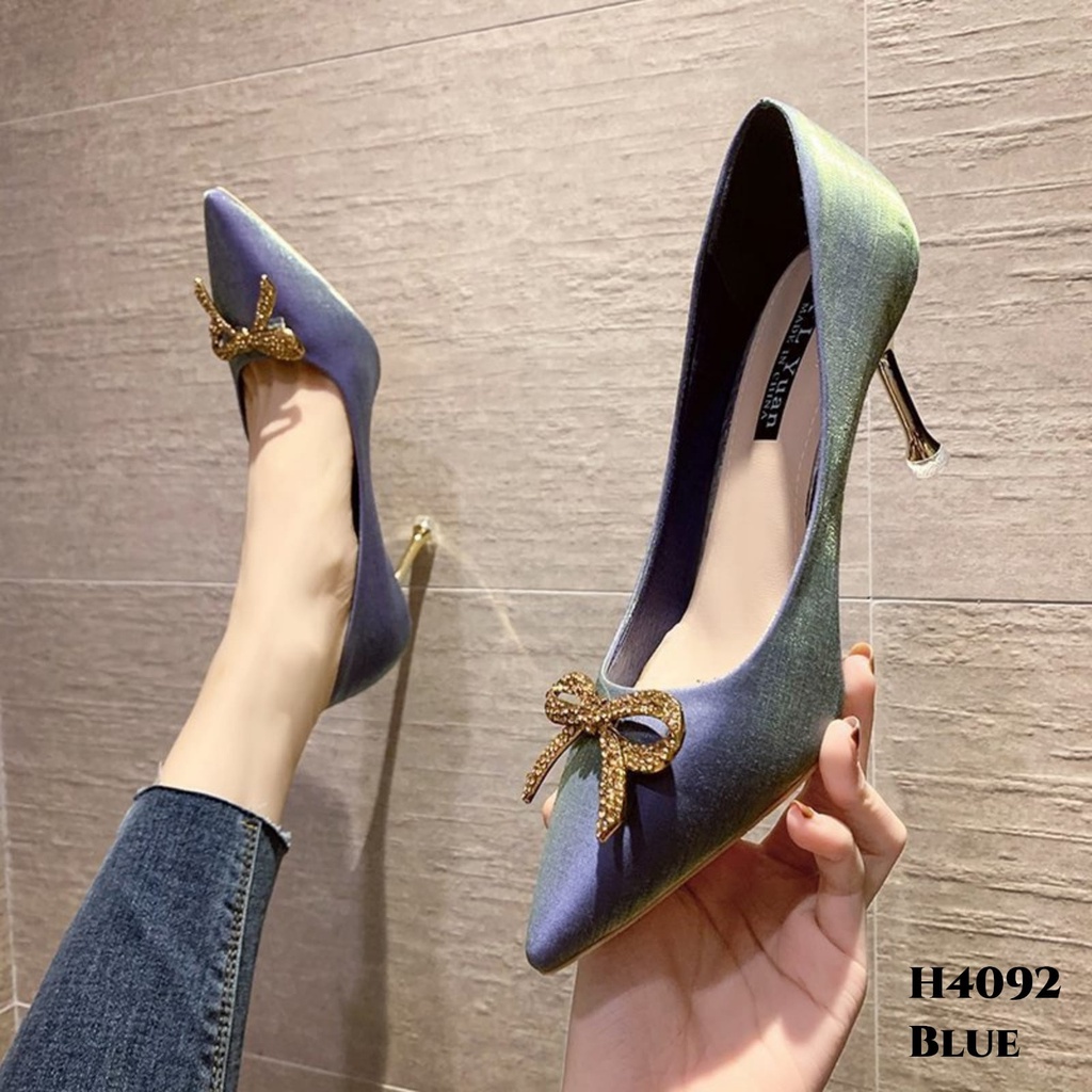 WYN SEPATU HEELS STILLETO FASHION KOREA H4092
