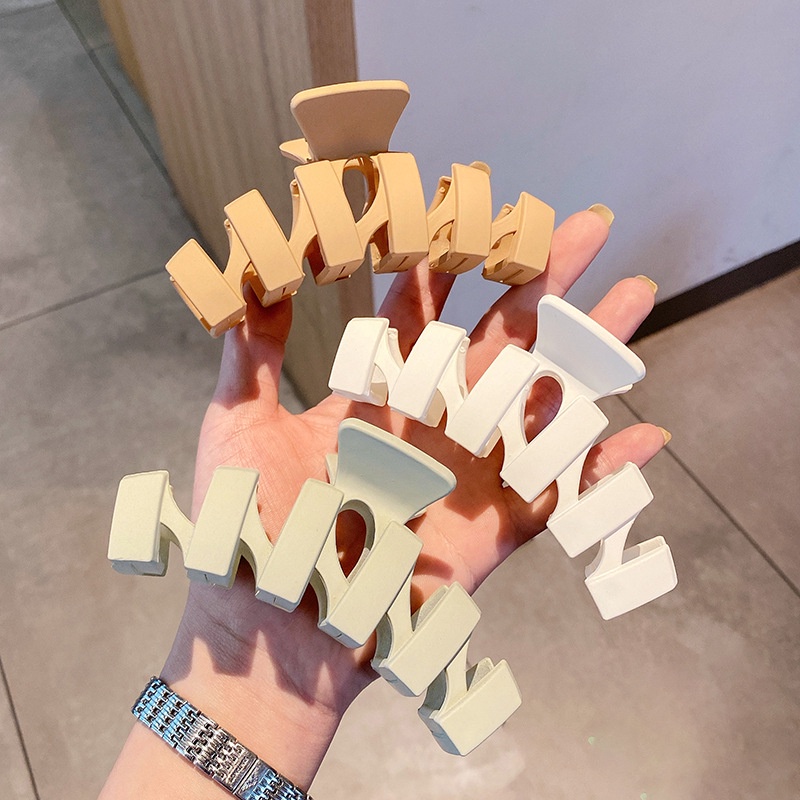 [COD] JEPIT RAMBUT DOFF WANITA BESAR JEPIT SALON MODEL ZIG ZAG JEPIT DOFF KOREA BESAR IMPORT