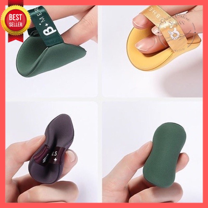 GOS -H211- Spons Bedak Tabur Bentuk Bulat - Spons Bedak Tabur Foundation - Puff powder Makeup