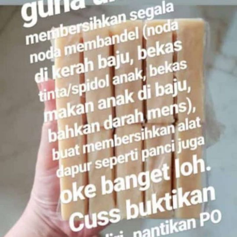 [PER Batang] Sabun cuci noda membandel bintang mahkota