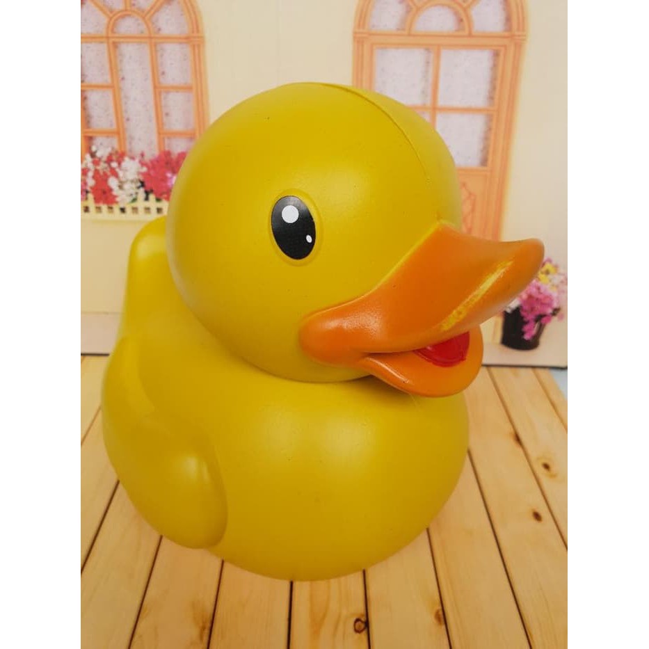 [OTI9956] Celengan Plastik Lucu Bentuk Bebek Besar