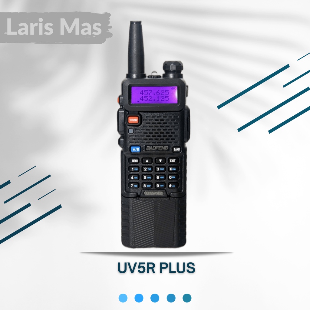 Radio HT Bofeng UV5R Plus 8 Watt Dual Band / Handy Talkie Bopeng BF UV 5R