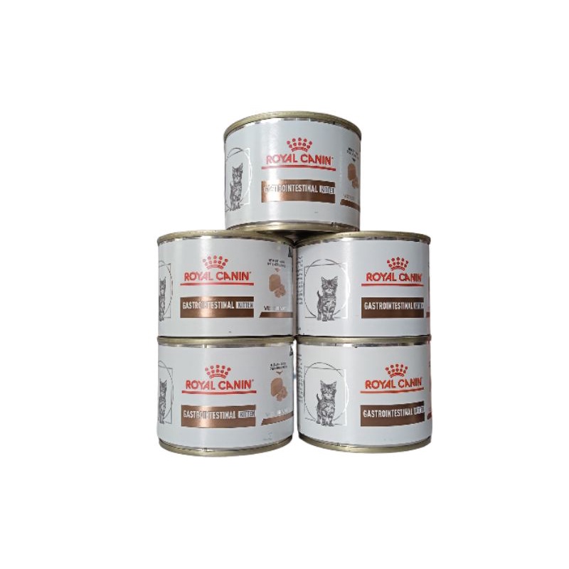 Makanan Kucing Royal Canin Gastroinstestinal Kitten 195gr - Makanan Basah