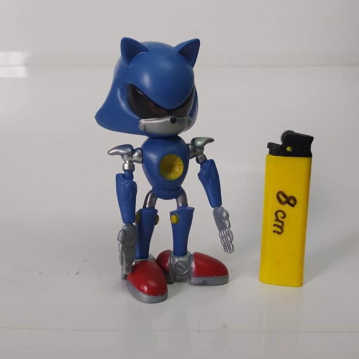 mainan action figure giant metal sonic sonic the hedgehog series tingg