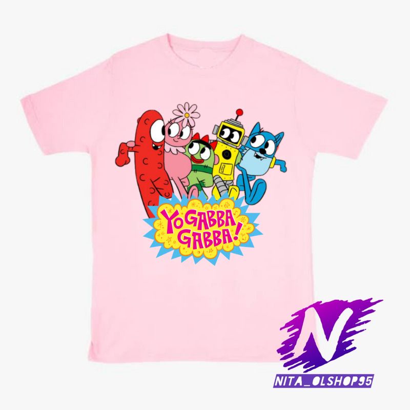 baju anak kaos anak yo gabba gabba