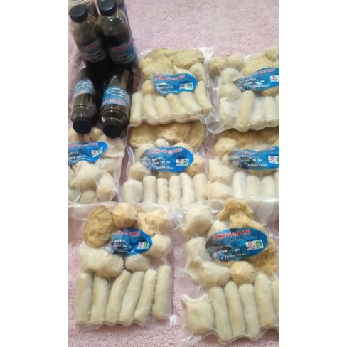 

10 pcs pempek campur
