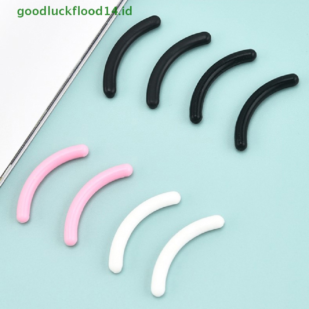 [GOOGFOUR] 4pcs Penjepit Bulu Mata Pengganti Bantalan Penjepit Bulu Mata Refill Rubber Pads [TOP]