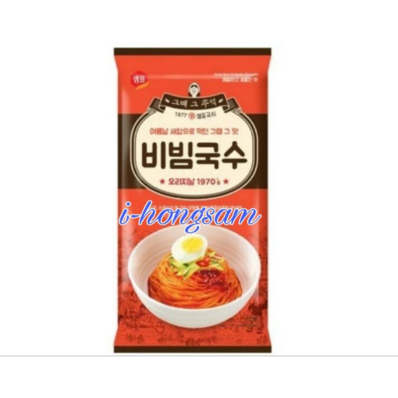 

Sempio BIbim Guksu Spicy Cool Noodle(Mi Instan Dingin Bumbu Sup Pedas )135gr