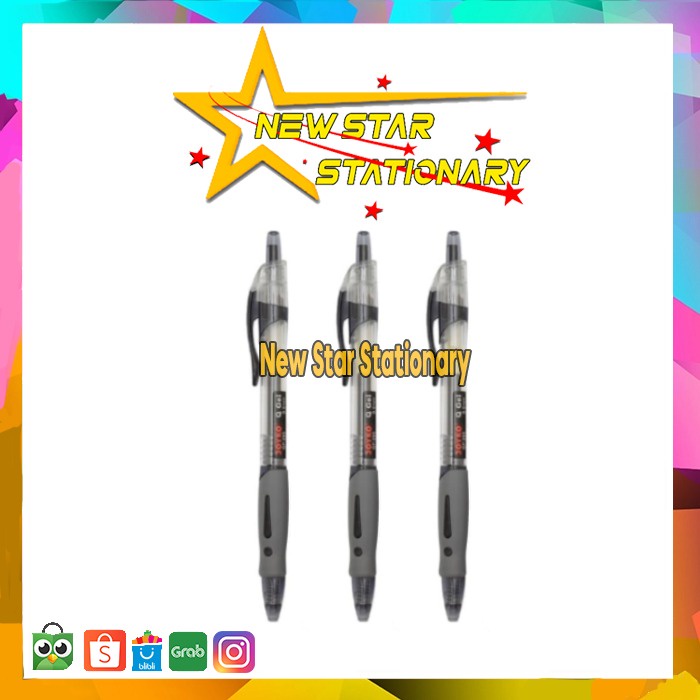 

Pulpen Joyko Q Gel Black