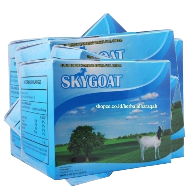 

5 Box | Skygoat Susu Kambing etawa Bubuk Sky Goat isi 10 sachet