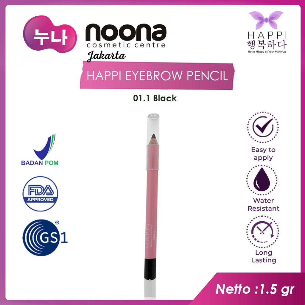 HAPPI EYEBROW PENCIL 1.5 GR -NJ