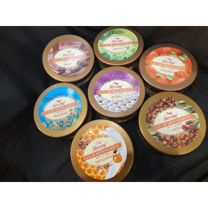 Body scrub/ Lulur Heviny 250gr