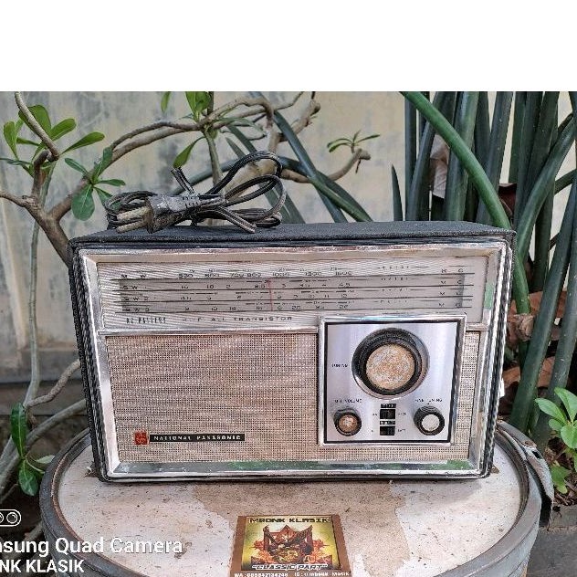 radio national panasonic all transistor ORIGINAL radio jadul national panasonic radio vintage nation