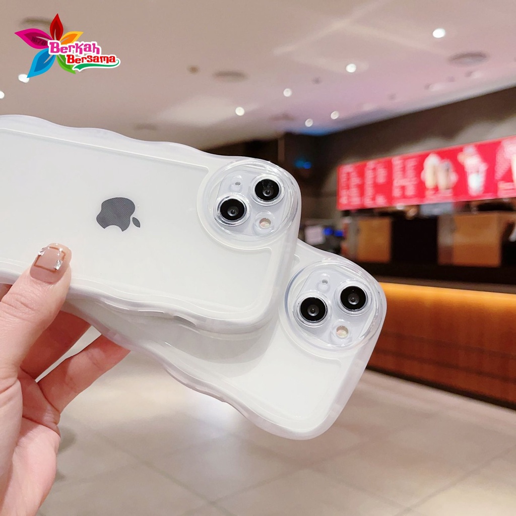 SOFTCASE SOFT SILIKON WAVE GELOMBANG CLEAR  CASE BENING OPPO A3S A1K A5S A7 A12 F9 A11K A15 A15S A35 A16 A16S A16K A17 A17K A36 A76 A37 NEO 9 A39 A57 A5 A9 2020 A52 A92 A53 A33 2020 A54 A57 2022 A77S BB7433