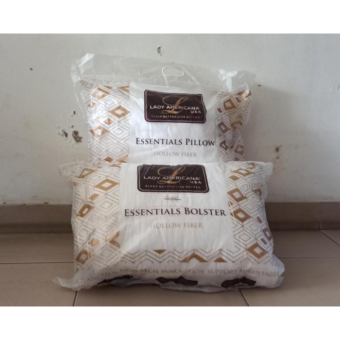 {CityStore} Bantal dan Guling Hollow Fiber Lady Americana - Essential Berkualitas