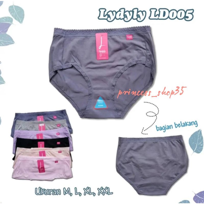 Celana Dalam Wanita Lydyly Jumbo Katun CD Lydyly Art LD005 MAXI
