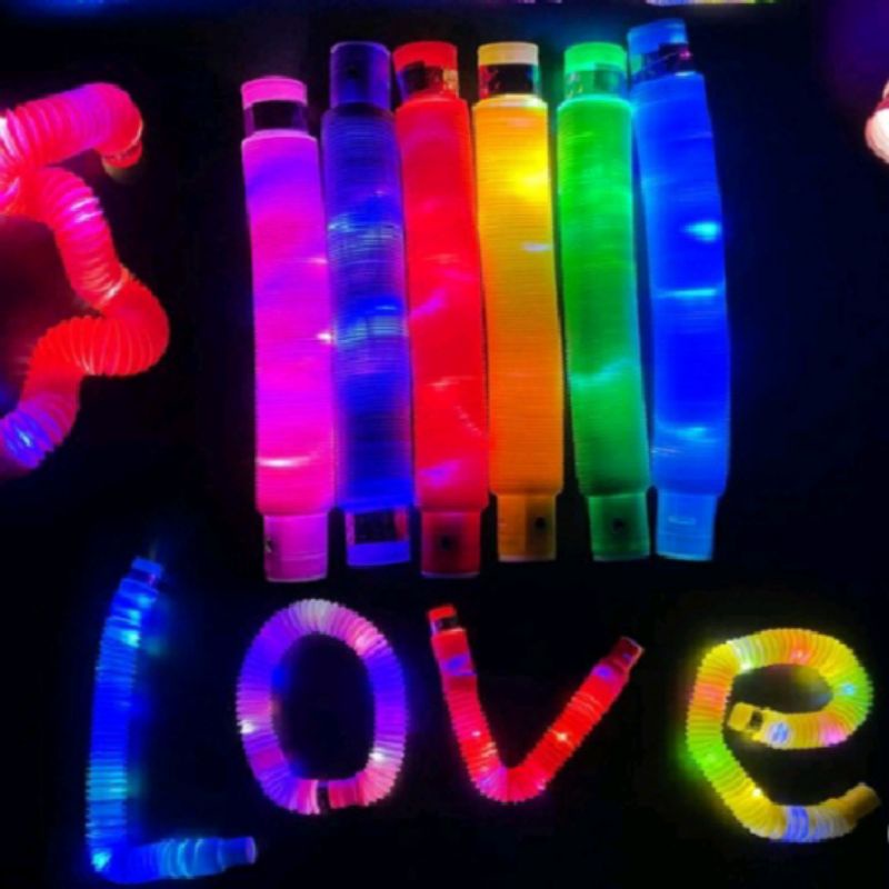 Mainan Pop Light Pop Pipes LED
