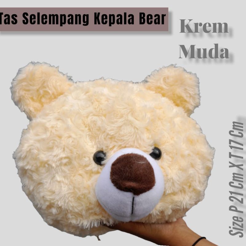 TAS SELEMPANG KEPALA BEAR