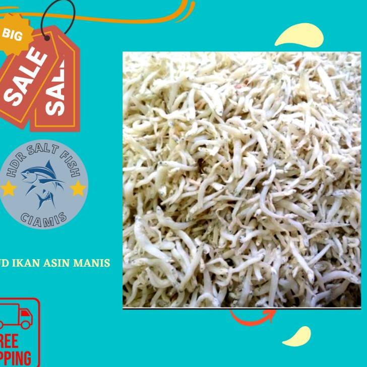 

Free Ongkir/ teri nasi kasar putih/ teri nasi super;1kg best seler