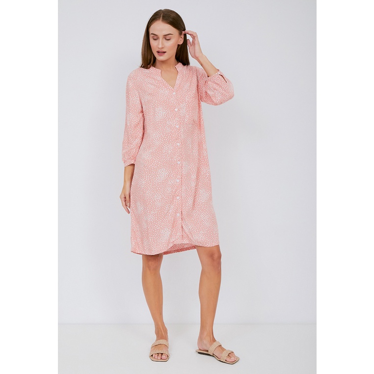 La Rosa Dress Pink Abbey Daster