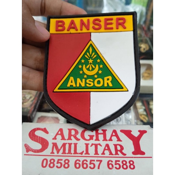 RUBBER PATCH BANSER EMBLEM KARET BANSER