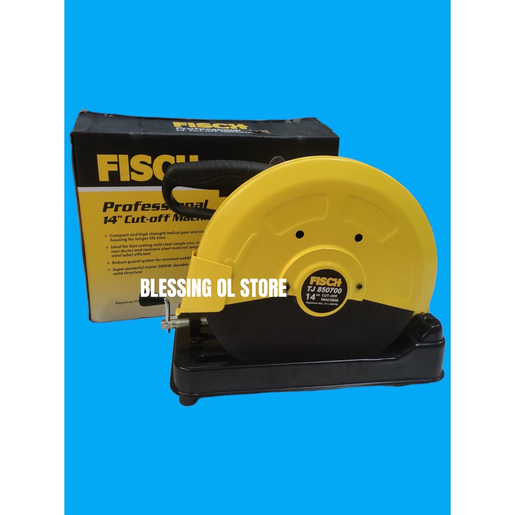 Mesin Cut Off FISCH 14" / Mesin Gerinda Potong Besi 14 Inch / Mesin Potong Tulang