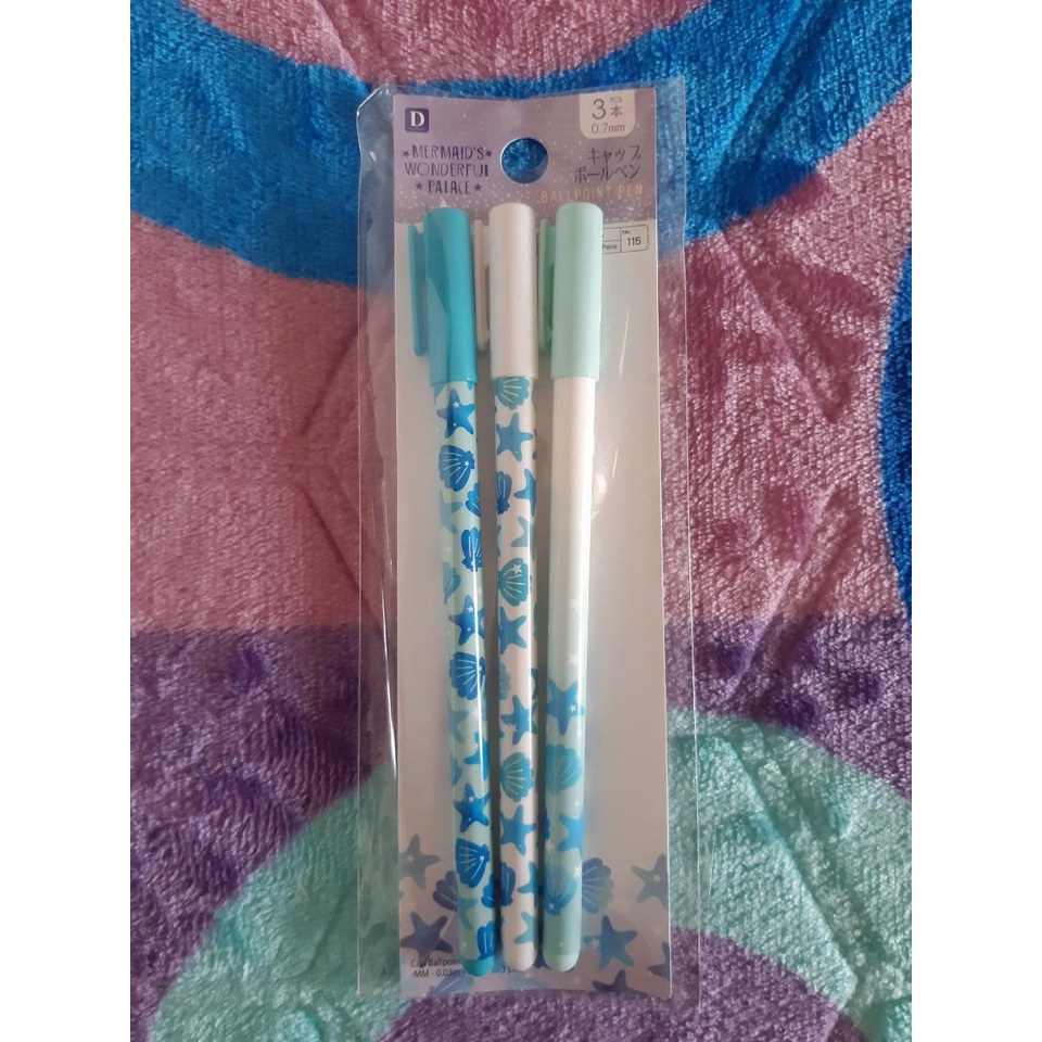 

Daiso-Ballpoint Pen Mermaid Wonderful Palace