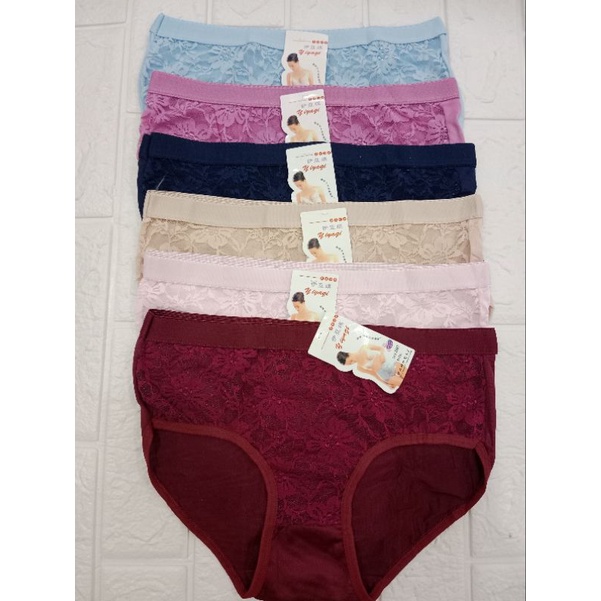 Celana dalam renda cantik all size bahan lembut bisa melar cantik banget (CD YIYAGI)